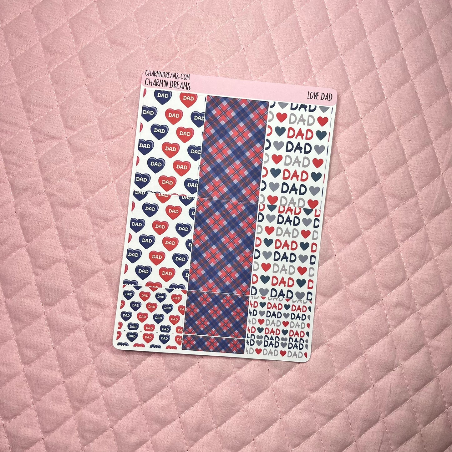 Love Dad Planner Sticker Kit