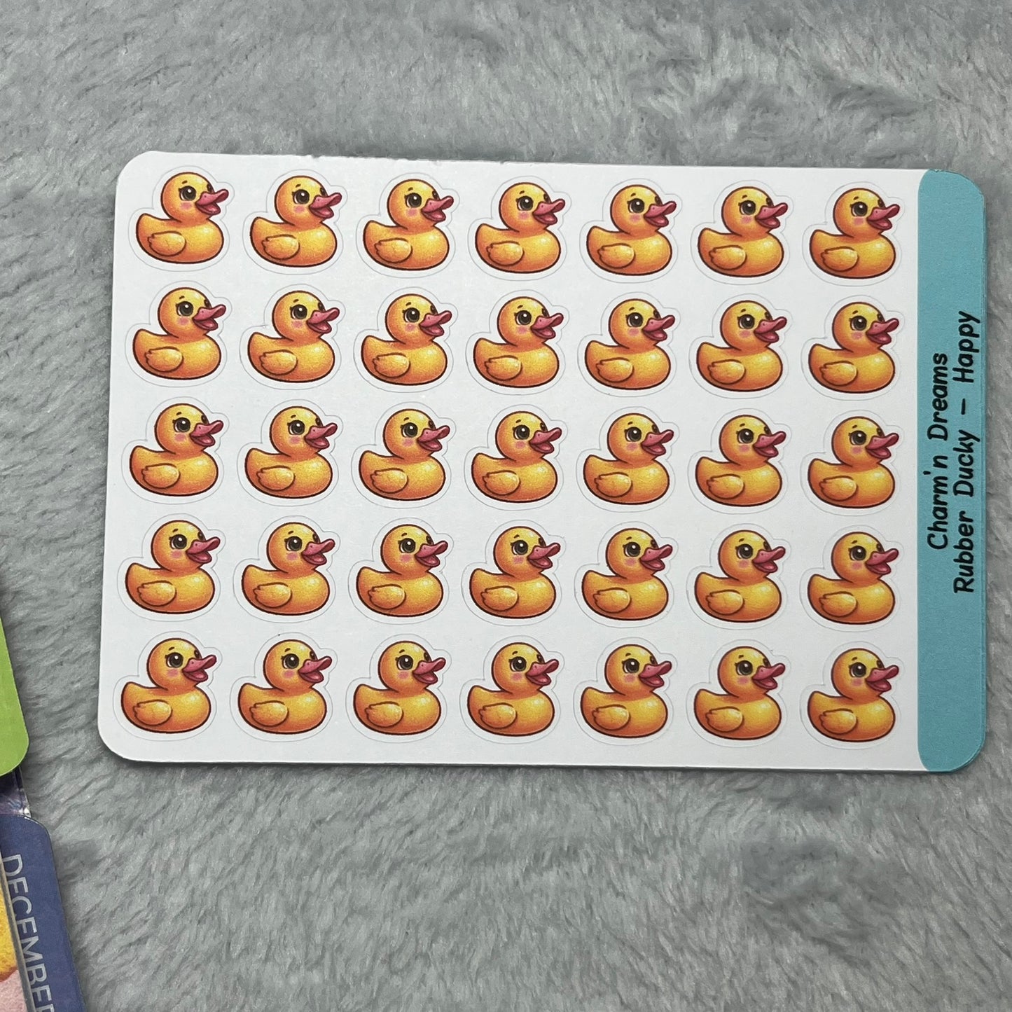 Rubber Ducky Icon Planner Stickers