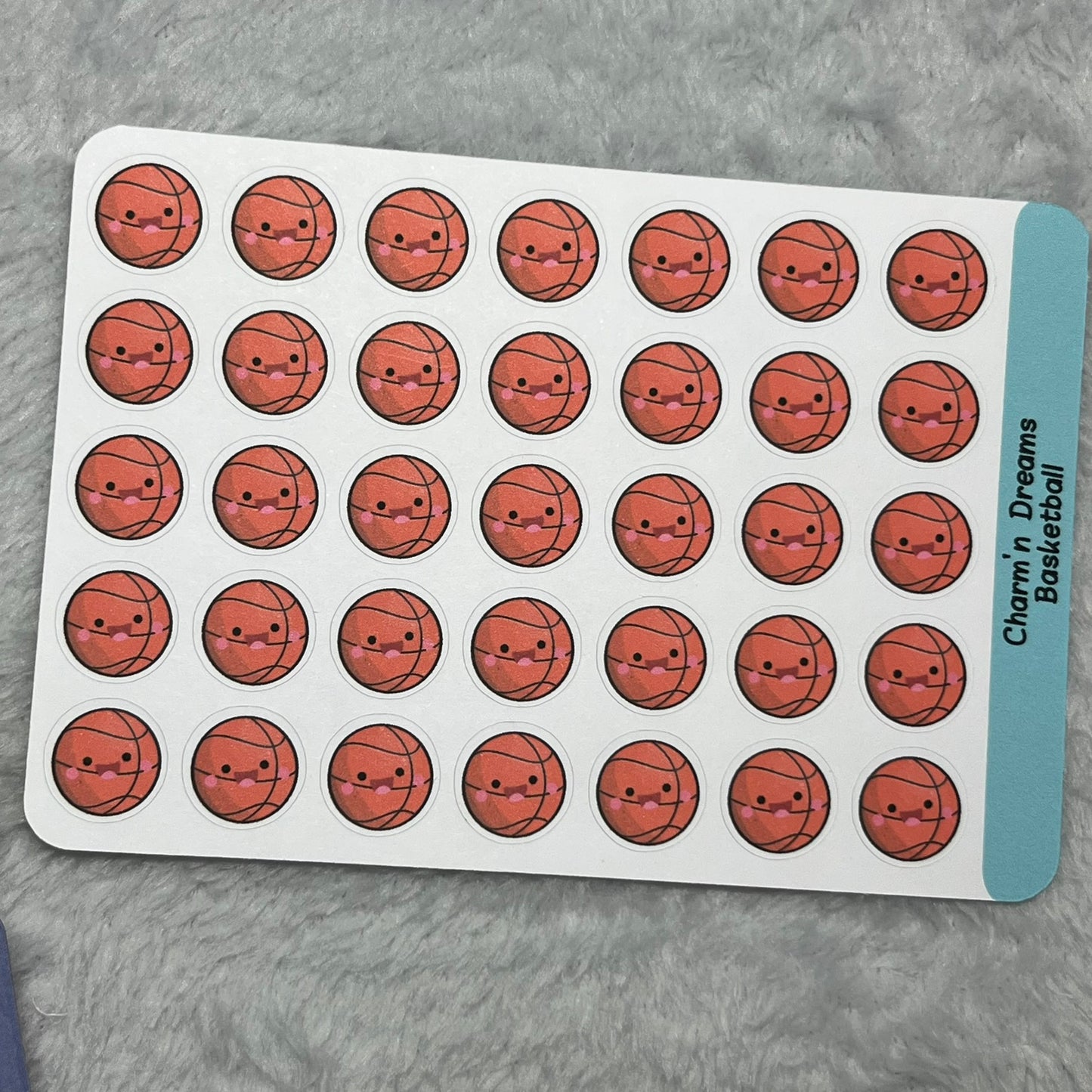 Sports Basketball Icon Planner Stickers
