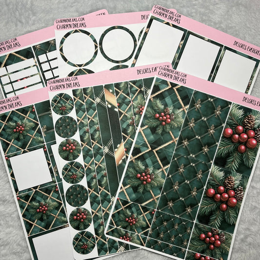 Deloris' Christmas Planner Sticker Kit