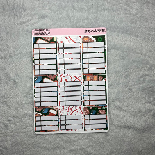 Lindsay's Christmas Planner Sticker Kit