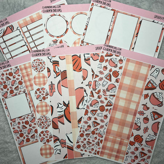 Spooky Pie Planner Sticker Kit
