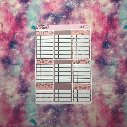 Fall Treats Planner Sticker Kit