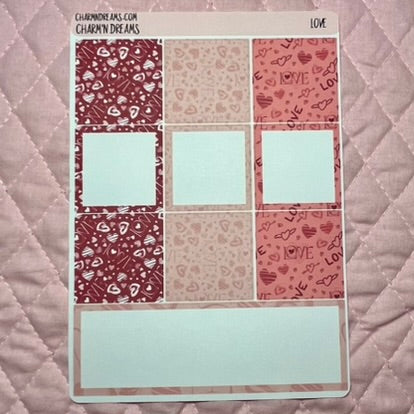 Love Planner Sticker Kit