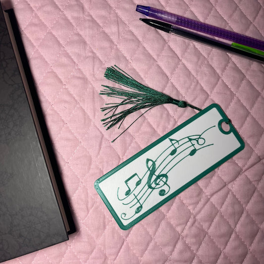 Music Notes Bookmark