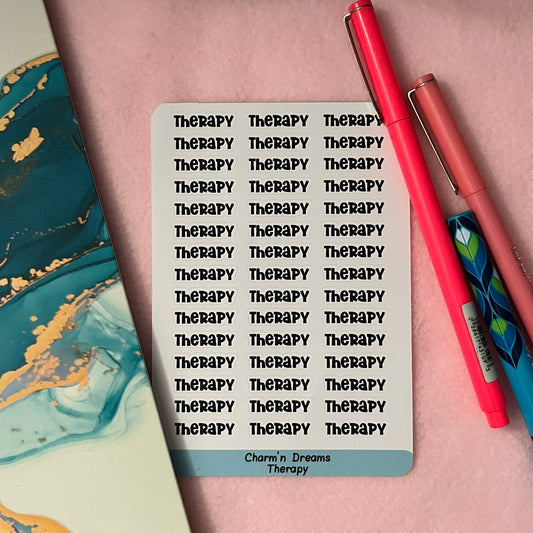 Therapy Functional Planner Stickers