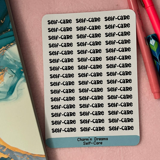 Self- Care Functional Planner Stickers