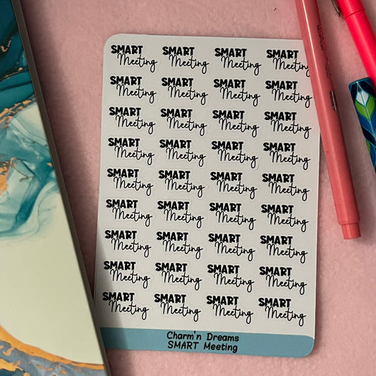 SMART Meeting Functional Planner Stickers