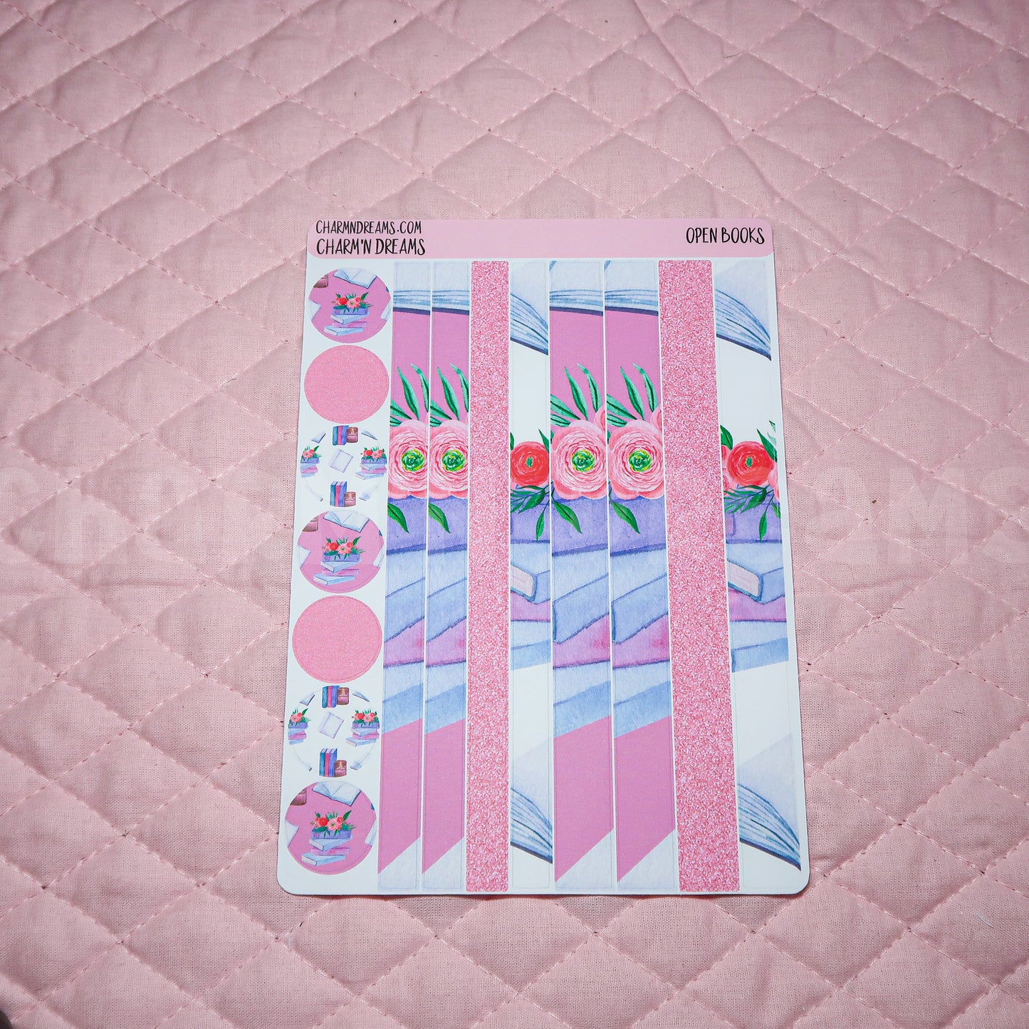 Open Books Planner Sticker Kit