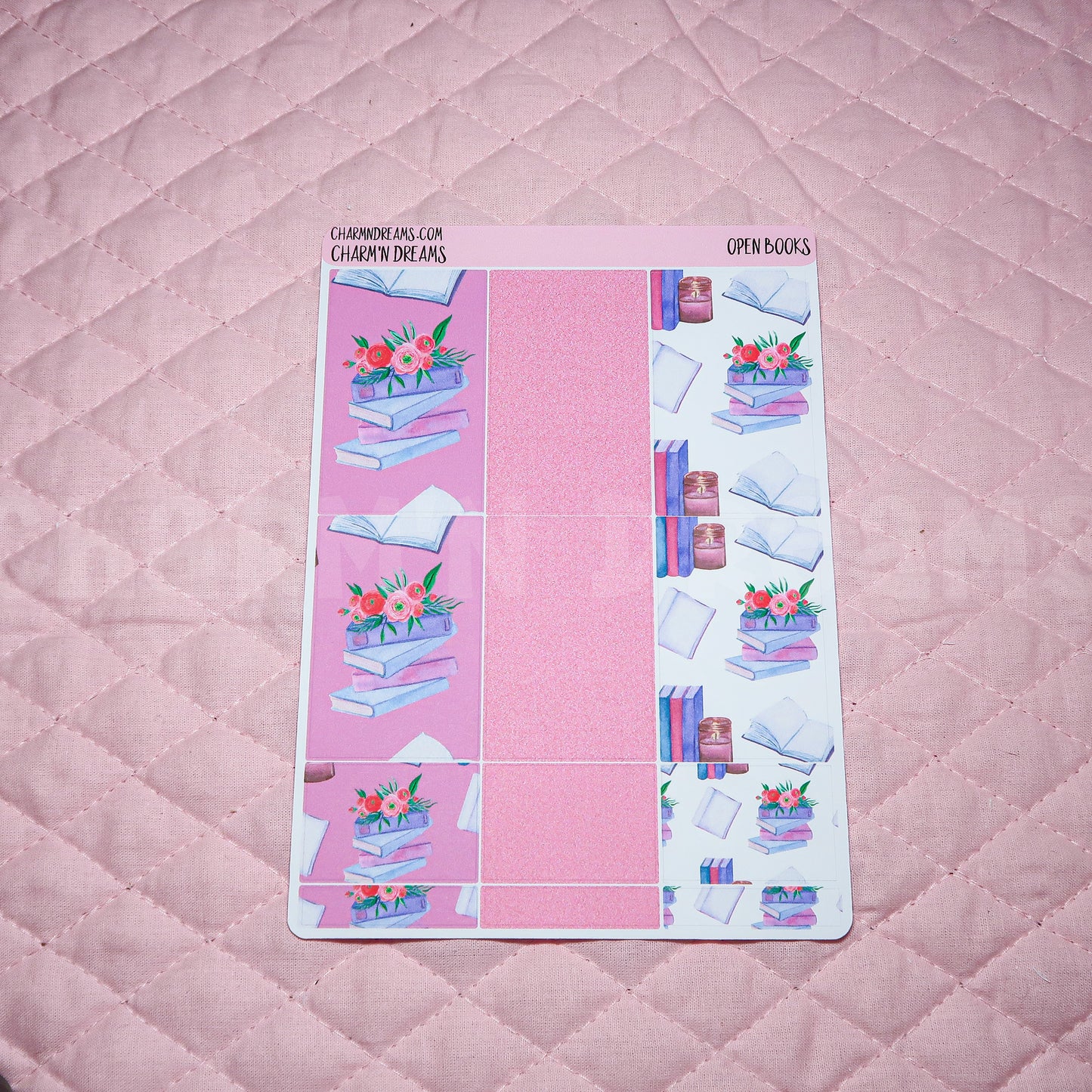 Open Books Planner Sticker Kit