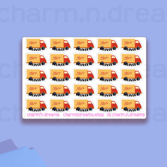 Delivery Icon Planner Stickers