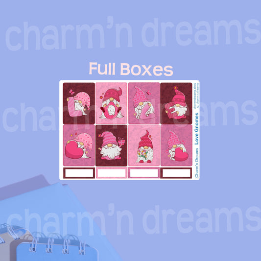 Love Gnomes Premium Planner Sticker Kit