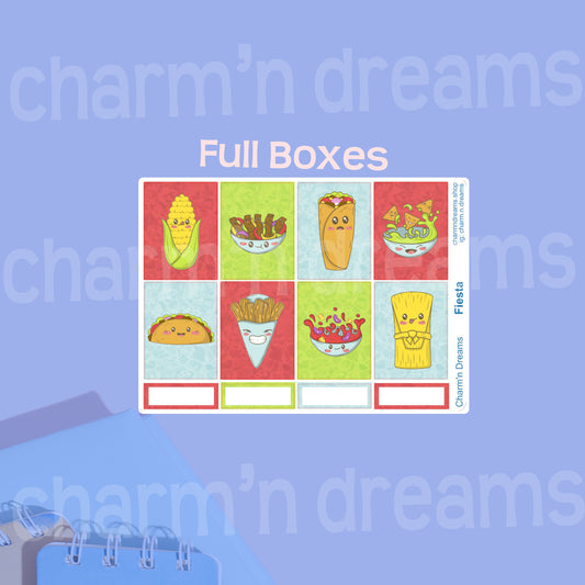 Fiesta Premium Planner Sticker Kit